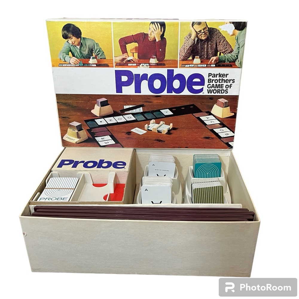 Vintage 1974 Probe Parker Brothers Game of Words
